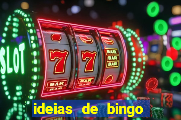 ideias de bingo para o natal